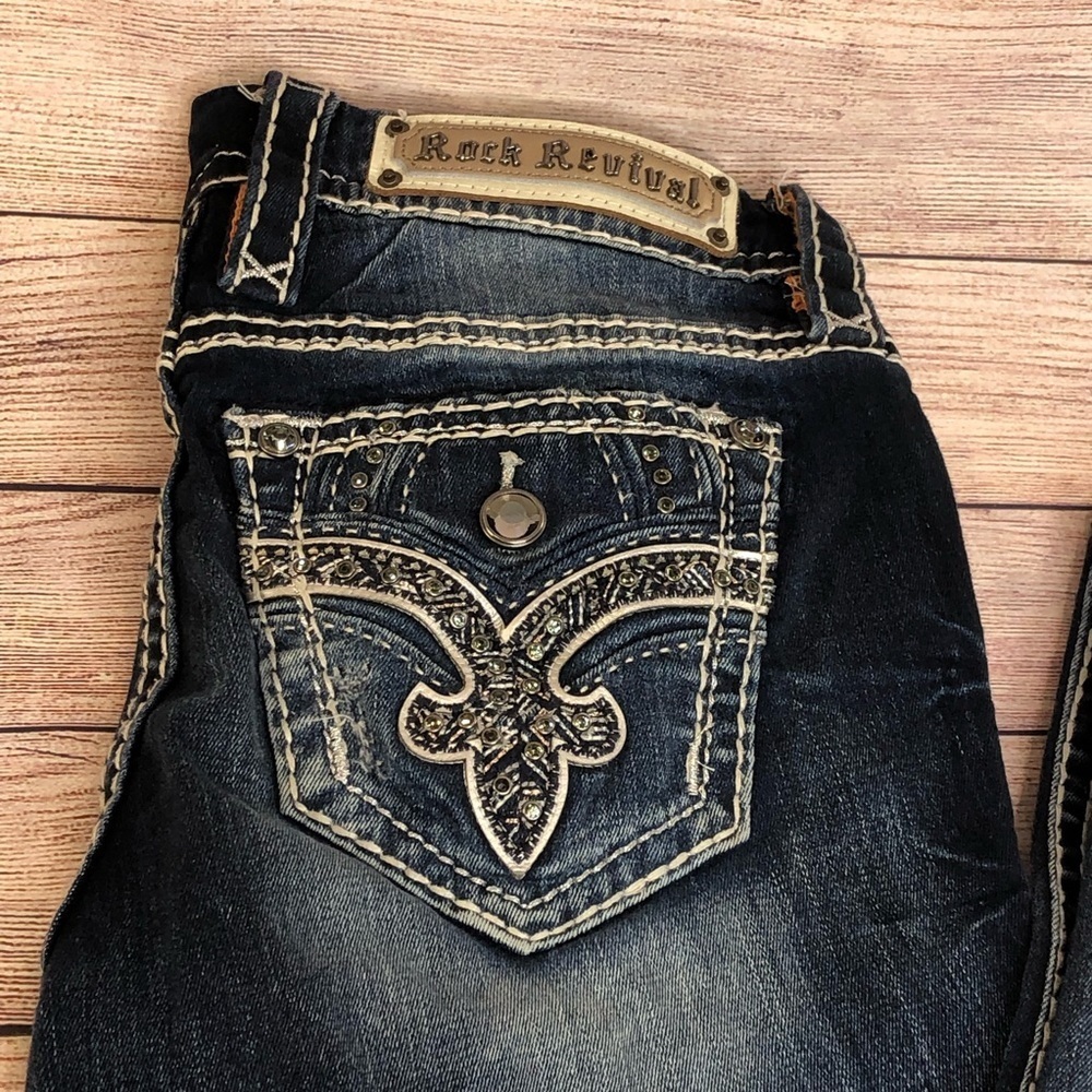 Rock Revival Telma Easy Skinny Stretch Jeans - Picture 5 of 11